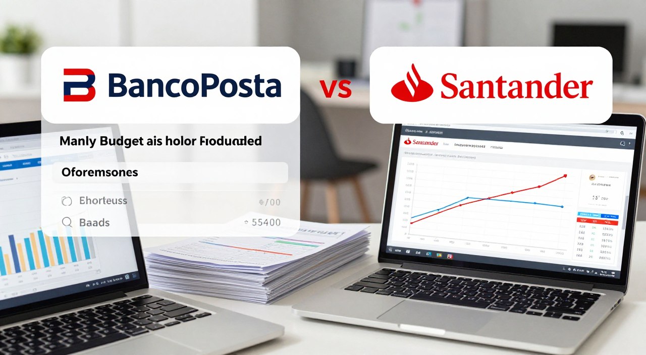 Budget mensile e rata sostenibile nel confronto BancoPosta Santander